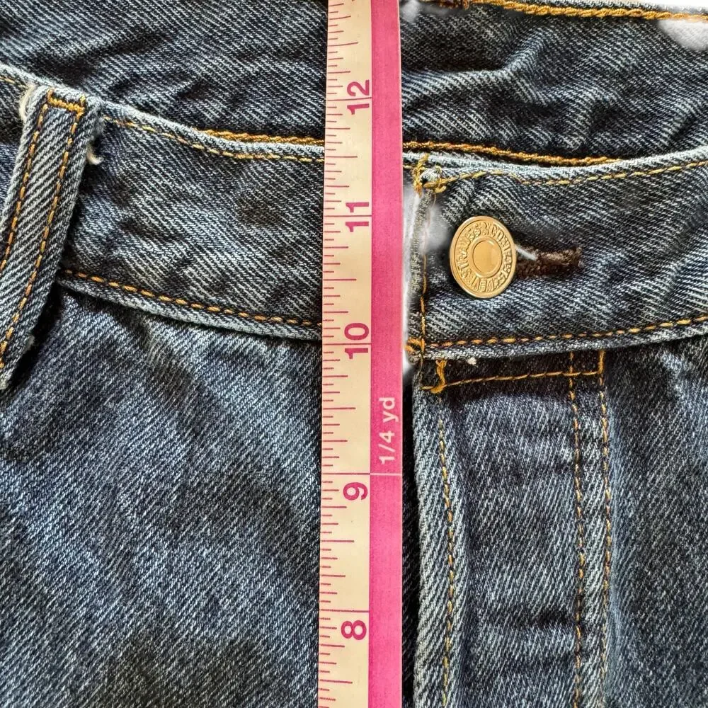 Levi's 501 Jeans Men's 36 Blue‎ Bootcut Denim Button Fly Medium Wash